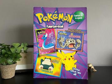 Vintage Pokémon Kaartenboek beschikbaar voor biedingen