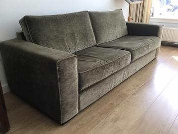 GRATIS ophalen, 11 of 12 augustus, groene 3,5 zits bank