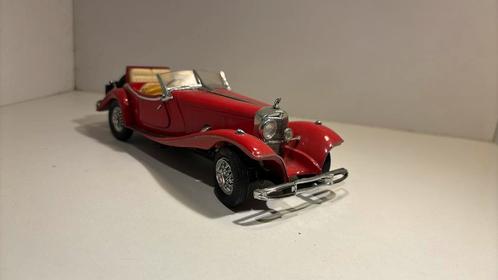 Mercedes benz 500 k speciaal roadster franklin mint 1.24, Hobby en Vrije tijd, Modelauto's | 1:24, Ophalen of Verzenden