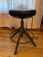 IKEA TROLLBERGET zit/sta kruk, Ophalen, Zwart, Zo goed als nieuw, Bureaukruk