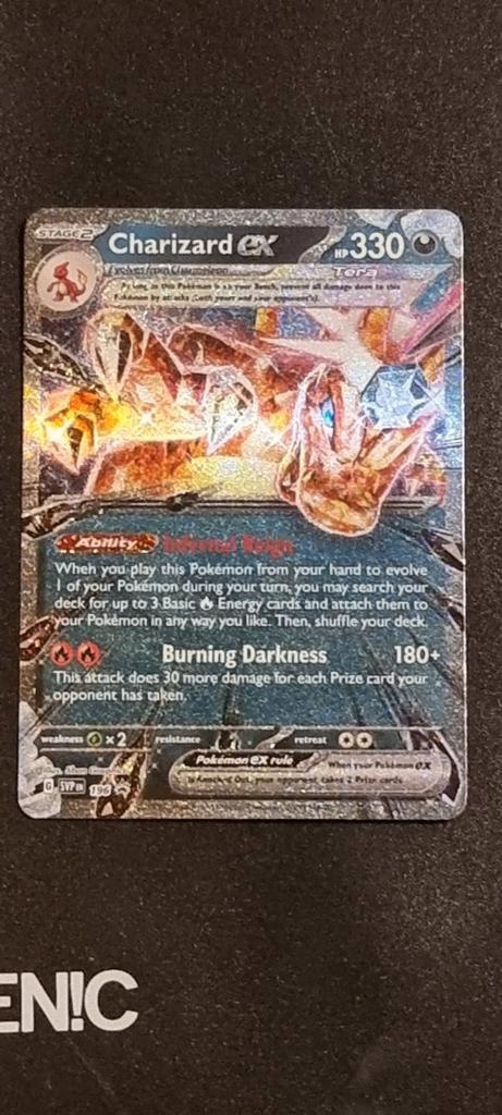 Charizard ex svp 196 - Mint Conditie!, Hobby en Vrije tijd, Verzamelkaartspellen | Pokémon, Nieuw, Losse kaart, Foil, Ophalen of Verzenden