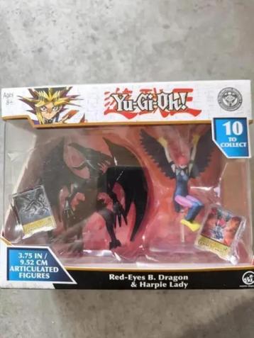 Yu-Gi-Oh Red-Eyes B Dragon And Harpie Lady 3.75 Inch Set beschikbaar voor biedingen