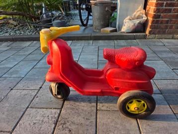 Vintage retro DVBOU Falk Vespa scooter loopfiets zeldzaam! beschikbaar voor biedingen