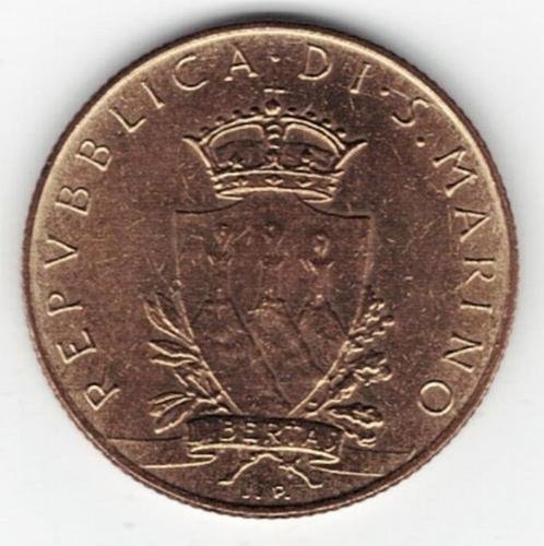 25-1764 San Marino 200 lire 1979, Postzegels en Munten, Munten | Europa | Niet-Euromunten, Losse munt, Overige landen, Verzenden