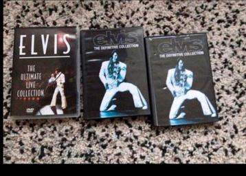 DVD,s Elvis Presley zie beschrijving €10,00 voor alles beschikbaar voor biedingen
