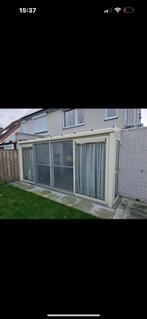 Overkapping met dubbel glas - Gedemonteerd, Tuin en Terras, Ophalen of Verzenden, Gebruikt, Veranda