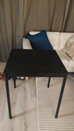IKEA SANDSBERG Tafel, zwart, 67x67 cm, Gebruikt, 50 tot 100 cm, Vierkant, Tot twee personen
