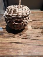 Riviera maison appel, Huis en Inrichting, Woonaccessoires | Schalen en Manden, Ophalen of Verzenden, Zo goed als nieuw, Rond, Riet