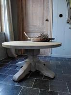 Ronde salontafel 90x48h., Ophalen, Gebruikt, Rond, Hout