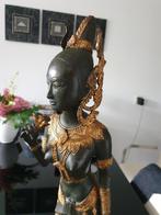 groot bronzen boeddha beeld, Antiek en Kunst, Antiek | Koper en Brons, Ophalen of Verzenden