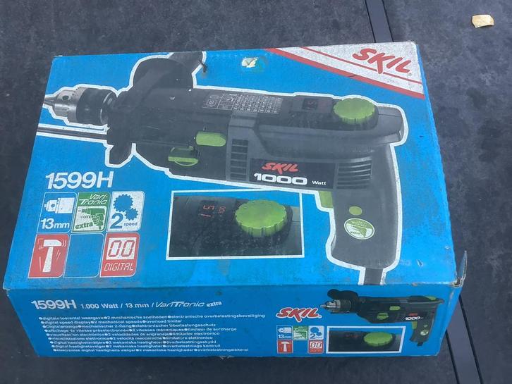 Skil Klopboormachine Vari Tronic, Doe-het-zelf en Verbouw, Gereedschap | Boormachines, Nieuw, Boormachine, 600 watt of meer, Klopboormechanisme