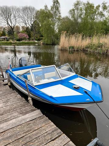 Snelle skibsplast speedboot met 40 pk yamaha  beschikbaar voor biedingen
