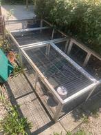 Buitenren 2 stuks konijnenhok / gratis, Dieren en Toebehoren, Konijn, Hok, Ophalen, Minder dan 60 cm