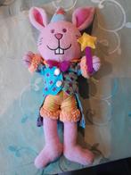 Roze Konijn Knuffel met Toverstaf, Ophalen of Verzenden, Zo goed als nieuw, Konijn