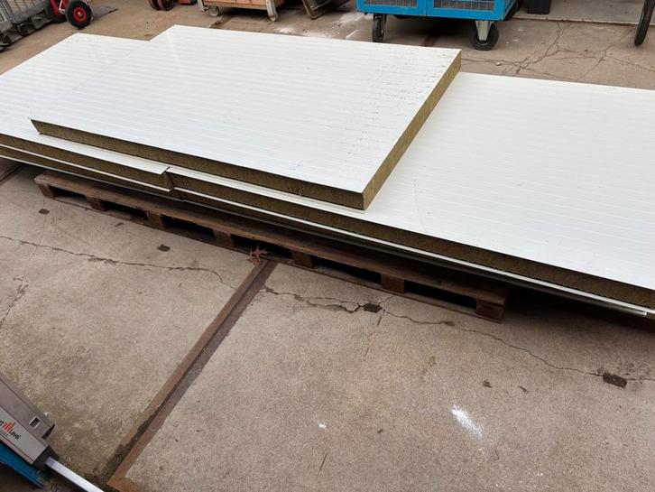 Brandwerende sandwichpanelen., Doe-het-zelf en Verbouw, Platen en Panelen, Zo goed als nieuw, Ophalen