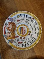 Blond amsterdam bord.Thema even bijkletsen en blablabla, Blond Amsterdam, Nieuw, Ophalen of Verzenden, Bord(en)