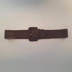 Echt leren brede bruine dames riem, 85cm, Kleding | Dames, Riemen en Ceinturen, 80 tot 90 cm, Echt leder, Tailleriem, Ophalen of Verzenden