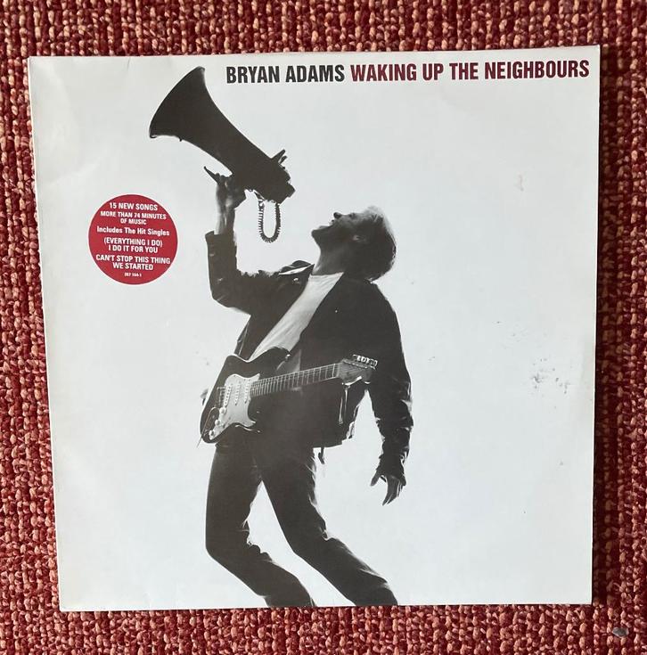 Bryan Adams - Waking Up The Neighbours (2 LP), Cd's en Dvd's, Vinyl | Rock, Gebruikt, Poprock, 12 inch, Ophalen of Verzenden