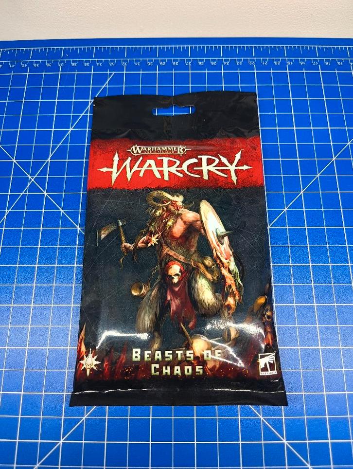 Warhammer Warcry Beast of Chaos Cards, Hobby en Vrije tijd, Wargaming, Nieuw, Warhammer, Figuurtje(s), Geverfd, Ophalen of Verzenden