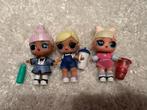 3 L.O.L. Poppetjes met toebehoren, Verzamelen, Poppetjes en Figuurtjes, Ophalen of Verzenden, Zo goed als nieuw