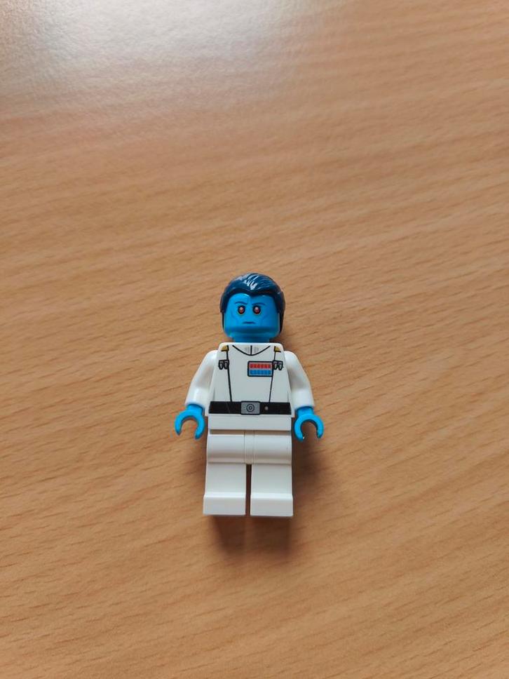 Lego Admiral Thrawn Minifigure, Kinderen en Baby's, Speelgoed | Duplo en Lego, Zo goed als nieuw, Lego, Losse stenen, Ophalen of Verzenden