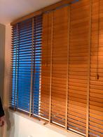 Houten Jaloezieën - Sfeervol & Stijlvol, Huis en Inrichting, Stoffering | Gordijnen en Lamellen, Ophalen, Gebruikt, 100 tot 150 cm
