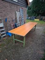 Lange tafel - Werkbank Sorteer tafel, Doe-het-zelf en Verbouw, Werkbanken, Ophalen, Gebruikt, 170 cm of meer