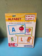 Alfabet Puzzelspel Clementoni - Leerzaam en Leuk!, Ophalen of Verzenden, Gebruikt, Taal en Lezen