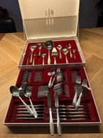 Verzilverd, 72 delig,  WMF bestek in originele cassette., Verzenden