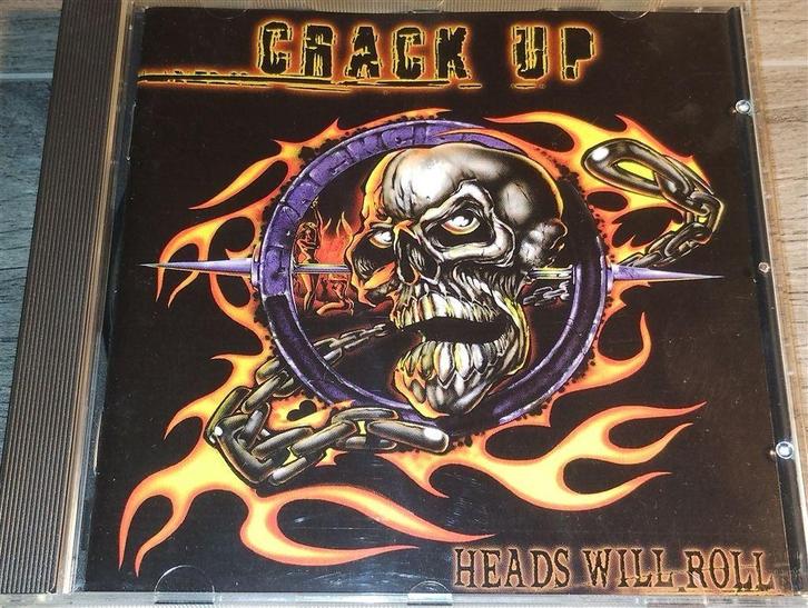 Crack Up - Heads Will Roll, Cd's en Dvd's, Cd's | Hardrock en Metal, Zo goed als nieuw, Ophalen of Verzenden