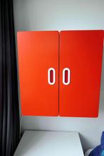 Ikea Stuva kast oranje/wit, Huis en Inrichting, Kasten | Kledingkasten, Ophalen, Met deur(en), 50 tot 100 cm, Zo goed als nieuw