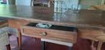 Houten Tafel - 202x80x78 cm, Antiek en Kunst, Ophalen