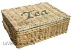 Theedoos van riet 6 vaks, Ophalen of Verzenden, Nieuw