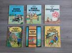 6 kuifje stripboeken van 1947 tot en met 1976, Boeken, Stripboeken, Gelezen, Ophalen of Verzenden, Meerdere stripboeken, Hergé