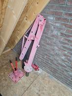 Autokraan/aanhangwagenkraan 900kg, Doe-het-zelf en Verbouw, Ophalen, Gebruikt, Handmatig