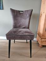 4x grijze stoelen, Huis en Inrichting, Ophalen of Verzenden, Zo goed als nieuw, Grijs, Vier