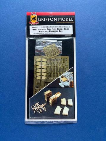 Griffon	ma35001	German 20mm Ammo for 2cm Flak38	1/35 beschikbaar voor biedingen