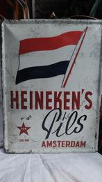 Diverse metalen reclameborden 30x40cm, Ophalen of Verzenden, Gebruikt, Reclamebord