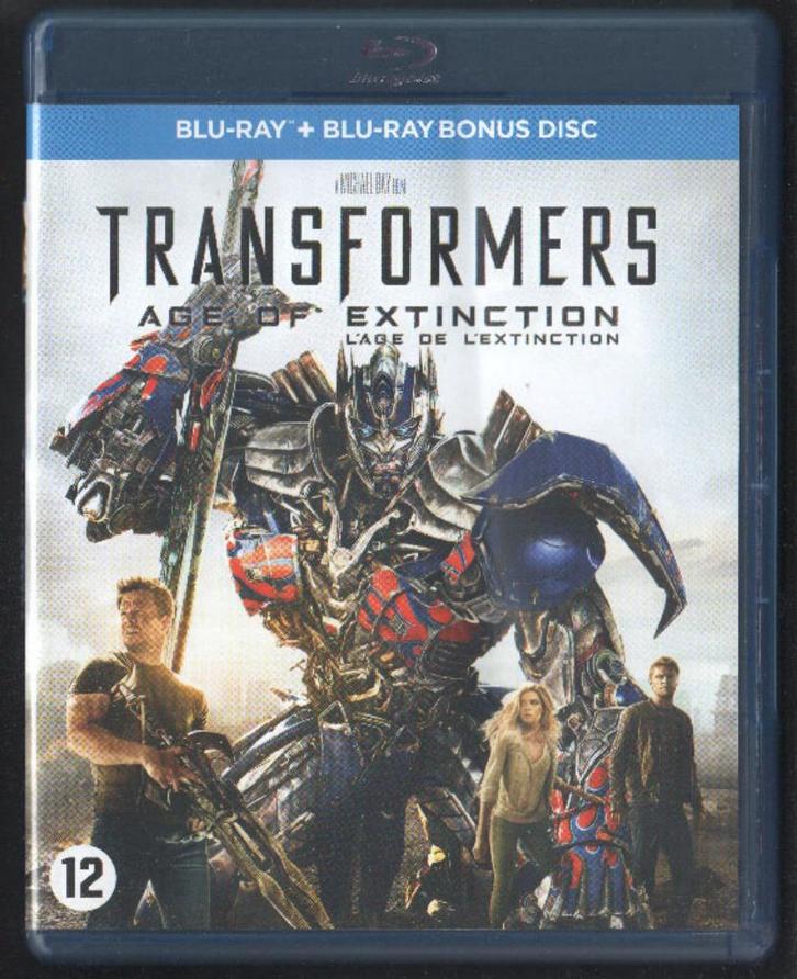 Transformers Age of Extinction, 2-disc. Blu-ray., Cd's en Dvd's, Blu-ray, Gebruikt, Science Fiction en Fantasy, Boxset, Ophalen of Verzenden