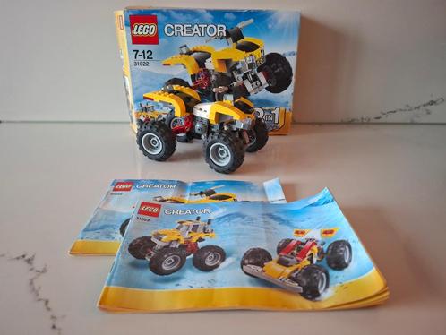 Lego 31022 Creator – Turbo Quad (3in1), Kinderen en Baby's, Speelgoed | Duplo en Lego, Zo goed als nieuw, Lego, Complete set, Ophalen of Verzenden