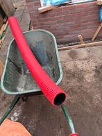 Mantelbuis 25-30 meter, inwendig 94mm, Doe-het-zelf en Verbouw, Buizen en Afvoer, Pvc, 6 meter of meer, Ophalen of Verzenden, Zo goed als nieuw