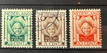 Kinderserie 1924 gestempeld beschikbaar voor biedingen