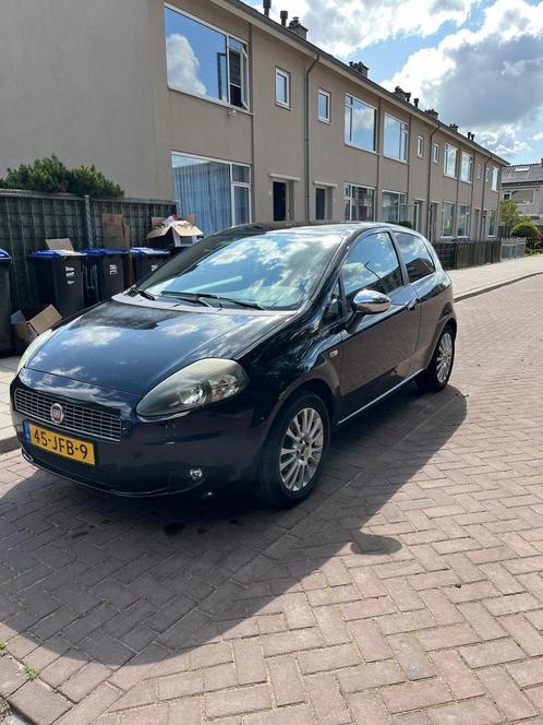 Fiat Punto 1.4 3DR 2009 Zwart, Auto's, Fiat, Particulier, Punto, Benzine, B, Hatchback, Handgeschakeld, Origineel Nederlands, Zwart