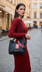 Valentino Tas - Stijlvol & Elegant!, Ophalen of Verzenden, Nieuw, Zwart, Handtas