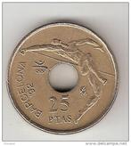 spain 25 pesetas 1991 km 851 unc, Verzenden, Overige landen, Losse munt