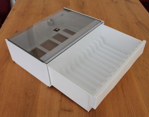 Opbergbox / opbergcassette voor 12 VHS videobanden, VINTAGE, Cd's en Dvd's, VHS | Film, Gebruikt, Alle leeftijden, Ophalen of Verzenden