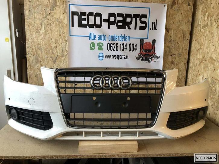 Audi A4 B8 8K bumper grill voorbumper compleet 2007-2012, Auto-onderdelen, Carrosserie en Plaatwerk, Bumper, Audi, Voor, Gebruikt
