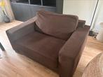 Loveseat rib donkerbruin van Montel, Ophalen, Gebruikt, Tweepersoons, Minder dan 150 cm