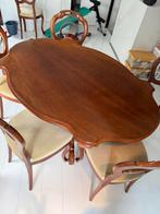 Antieke mahonie houten tafel!, Antiek en Kunst, Antiek | Meubels | Tafels, Ophalen of Verzenden