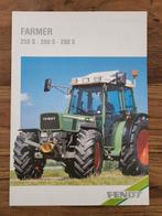 Tractor folder Fendt Farmer 250 S 260 S 280 S, Ophalen of Verzenden, Zo goed als nieuw